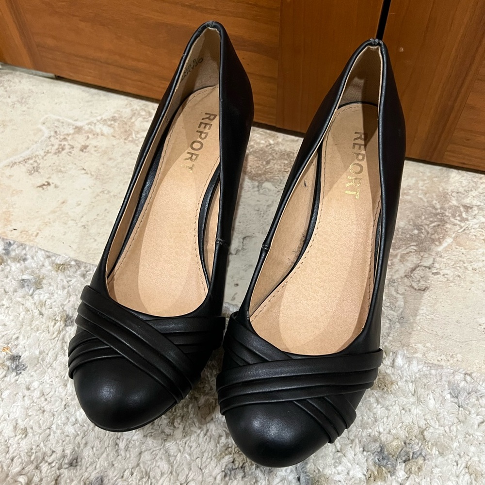 black heels